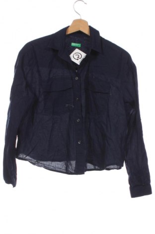 Damenbluse United Colors Of Benetton, Größe XS, Farbe Blau, Preis € 12,99