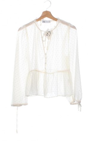 Damenbluse Zara, Größe XS, Farbe Beige, Preis 19,15 €
