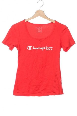Damen T-Shirt Champion, Größe XS, Farbe Rot, Preis 13,99 €
