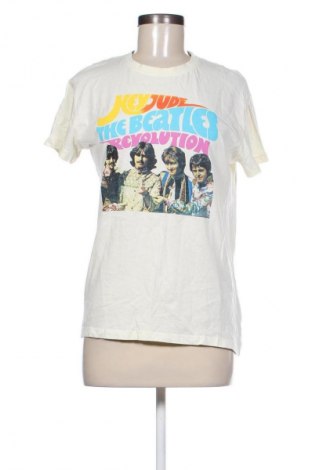 Damski T-shirt Cropp, Rozmiar S, Kolor ecru, Cena 41,45 zł