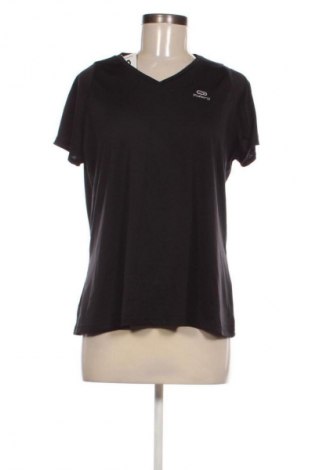 Γυναικείο t-shirt Decathlon, Μέγεθος XL, Χρώμα Μαύρο, Τιμή 8,99 €