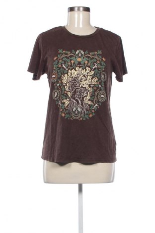 Γυναικείο t-shirt Guess, Μέγεθος M, Χρώμα Καφέ, Τιμή 16,44 €