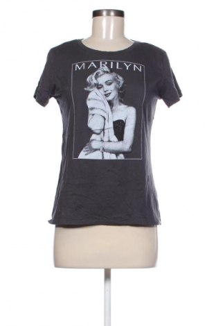 Damski T-shirt H&M, Rozmiar S, Kolor Szary, Cena 38,75 zł