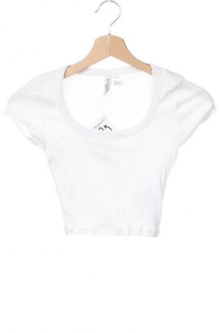 Γυναικείο t-shirt H&M Divided, Μέγεθος XS, Χρώμα Λευκό, Τιμή 8,70 €