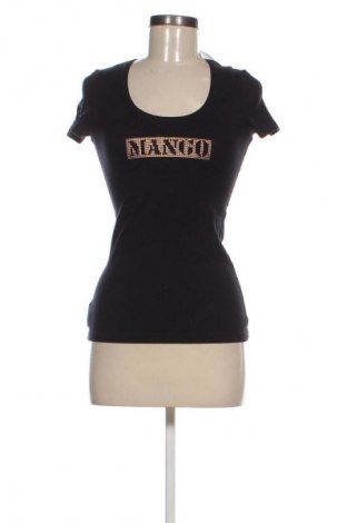 Damski T-shirt Mango, Rozmiar S, Kolor Czarny, Cena 36,78 zł