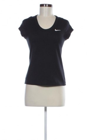 Γυναικείο t-shirt Nike, Μέγεθος S, Χρώμα Μαύρο, Τιμή 17,99 €