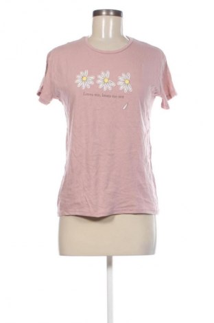 Damen T-Shirt Piazza Italia, Größe S, Farbe Aschrosa, Preis 11,99 €