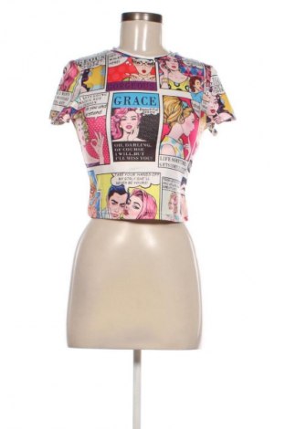 Damen T-Shirt SHEIN, Größe S, Farbe Mehrfarbig, Preis 11,99 €