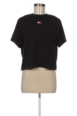 Női póló Tommy Jeans, Méret M, Szín Fekete, Ár 22 109 Ft