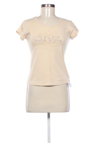 Damski T-shirt Unbranded, Rozmiar M, Kolor Beżowy, Cena 32,18 zł
