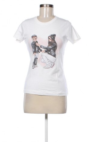 Damen T-Shirt Unbranded, Größe S, Farbe Weiß, Preis 8,62 €