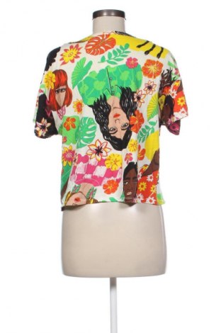 Tricou de femei Zara, Mărime M, Culoare Multicolor, Preț 25,64 Lei