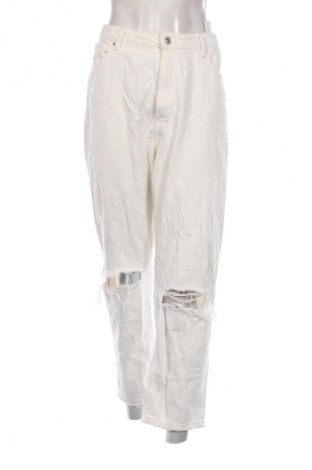 Dámske džínsy  Bershka, Veľkosť L, Farba Biela, Cena  16,95 €
