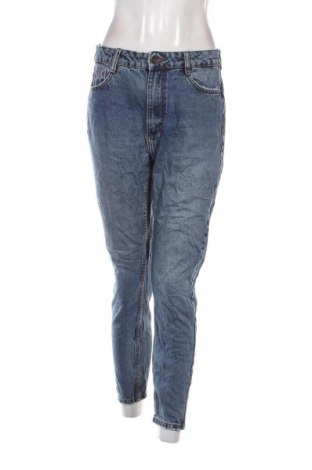 Blugi de femei Bershka, Mărime M, Culoare Albastru, Preț 38,99 Lei