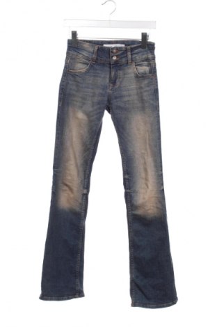 Damskie jeansy Bershka, Rozmiar XS, Kolor Niebieski, Cena 66,69 zł