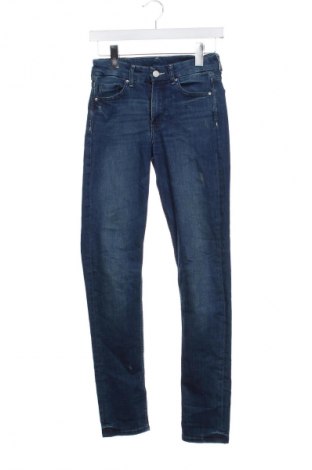 Γυναικείο Τζίν H&M, Μέγεθος XS, Χρώμα Μπλέ, Τιμή 7,99 €
