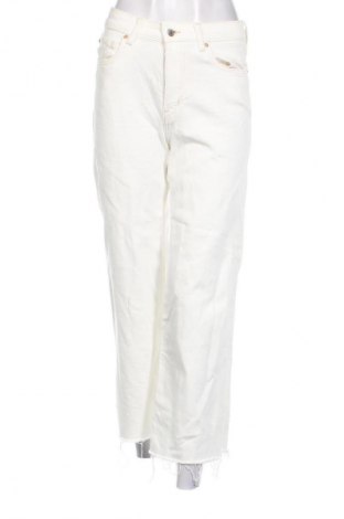Blugi de femei H&M, Mărime S, Culoare Alb, Preț 44,99 Lei