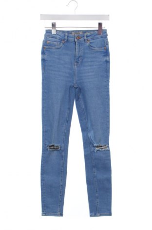 Blugi de femei New Look, Mărime XS, Culoare Albastru, Preț 74,35 Lei