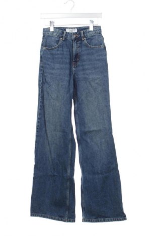 Dámske džínsy  Pull&Bear, Veľkosť XS, Farba Modrá, Cena  14,83 €