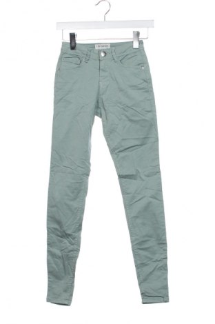 Dámske džínsy  Terranova, Veľkosť XS, Farba Zelená, Cena  6,95 €