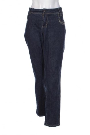 Damskie jeansy Unbranded, Rozmiar XXL, Kolor Niebieski, Cena 66,67 zł
