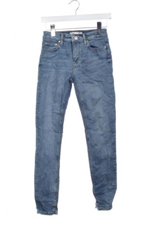 Dámske džínsy  Zara, Veľkosť XS, Farba Modrá, Cena  15,95 €