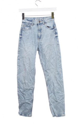 Damskie jeansy Zara, Rozmiar XXS, Kolor Niebieski, Cena 88,99 zł