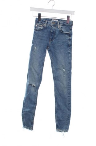 Női farmernadrág Zara, Méret XXS, Szín Kék, Ár 7 339 Ft