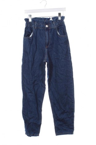Damskie jeansy Zara, Rozmiar XS, Kolor Niebieski, Cena 88,99 zł