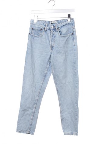 Damskie jeansy Zara, Rozmiar M, Kolor Niebieski, Cena 88,99 zł