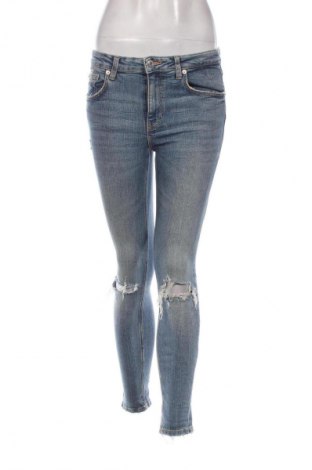 Damskie jeansy Zara, Rozmiar M, Kolor Niebieski, Cena 34,99 zł