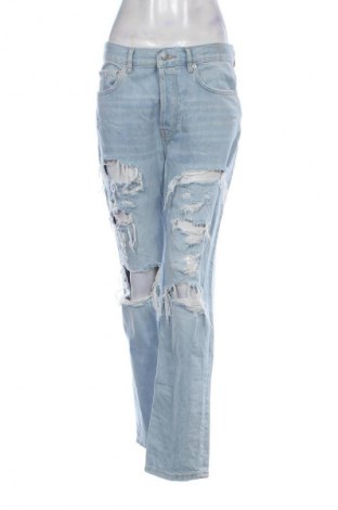 Blugi de femei Zara, Mărime M, Culoare Multicolor, Preț 38,99 Lei