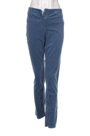 Pantaloni de velvet de femei Caroline Biss, Mărime XL, Culoare Albastru, Preț 122,45 Lei
