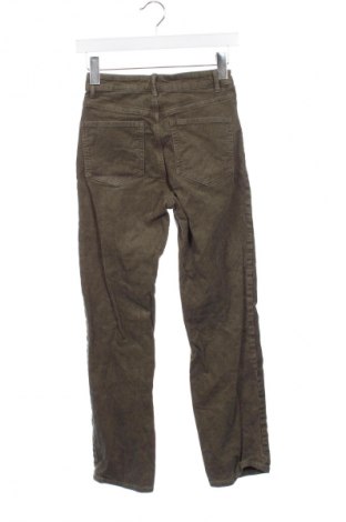 Damen Cordhose H&M, Größe XS, Farbe Grün, Preis 8,99 €