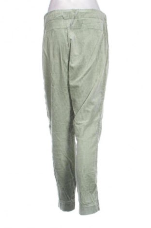 Pantaloni de velvet de femei Street One, Mărime XXL, Culoare Verde, Preț 124,68 Lei