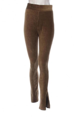 Pantaloni de velvet de femei Viervier Exclusive x About You, Mărime M, Culoare Maro, Preț 73,99 Lei