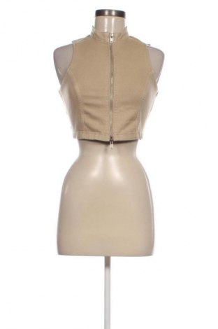 Damenweste Bershka, Größe M, Farbe Beige, Preis 19,95 €
