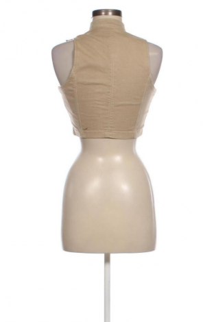 Damenweste Bershka, Größe M, Farbe Beige, Preis 19,95 €
