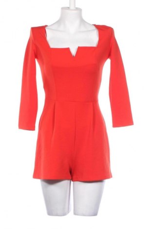 Women's short jumpsuit Bershka, Μέγεθος S, Χρώμα Κόκκινο, Τιμή 24,99 €