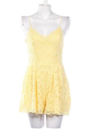 Salopetă scurtă de damă H&M, Mărime M, Culoare Galben, Preț 127,99 Lei