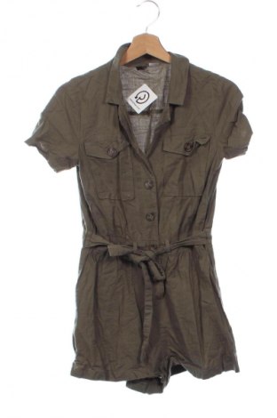Kurzer Damenoverall H&M Divided, Größe XS, Farbe Grün, Preis 25,77 €
