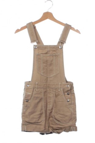 Дамски къс гащеризон H&M Divided, Размер XS, Цвят Кафяв, Цена 39,00 лв.