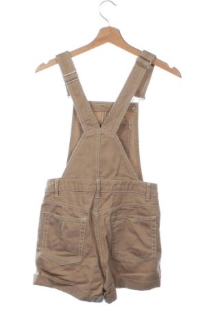 Дамски къс гащеризон H&M Divided, Размер XS, Цвят Кафяв, Цена 39,00 лв.