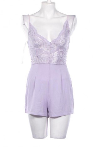 Dámská krátka kombinéza  Missguided, Veľkosť S, Farba Fialová, Cena  37,50 €