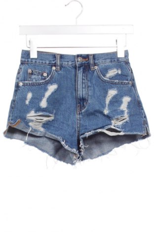 Pantaloni scurți de femei Pull&Bear, Mărime XS, Culoare Albastru, Preț 49,87 Lei