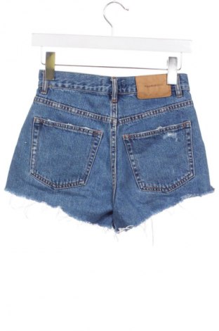 Pantaloni scurți de femei Pull&Bear, Mărime XS, Culoare Albastru, Preț 49,87 Lei