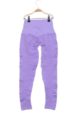 Damskie legginsy Made In Italy, Rozmiar XXS, Kolor Fioletowy, Cena 85,99 zł