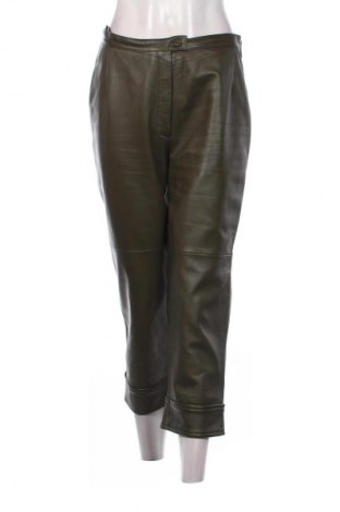 Pantaloni de piele pentru damă Amy Vermont, Mărime M, Culoare Verde, Preț 369,99 Lei