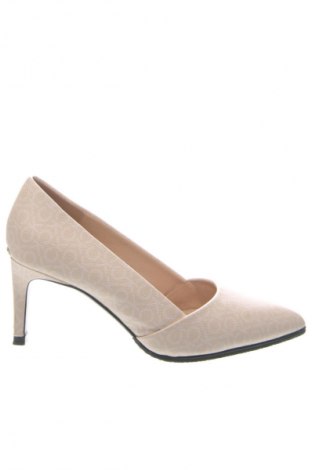 Damenschuhe Calvin Klein, Größe 38, Farbe Ecru, Preis 45,52 €