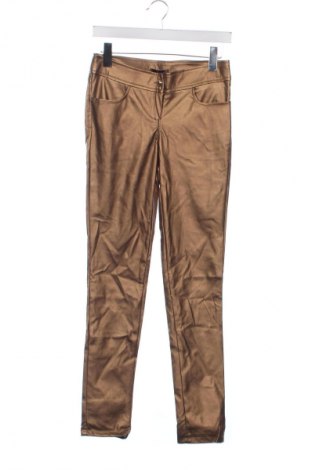 Pantaloni de femei Bby, Mărime M, Culoare Auriu, Preț 117,00 Lei